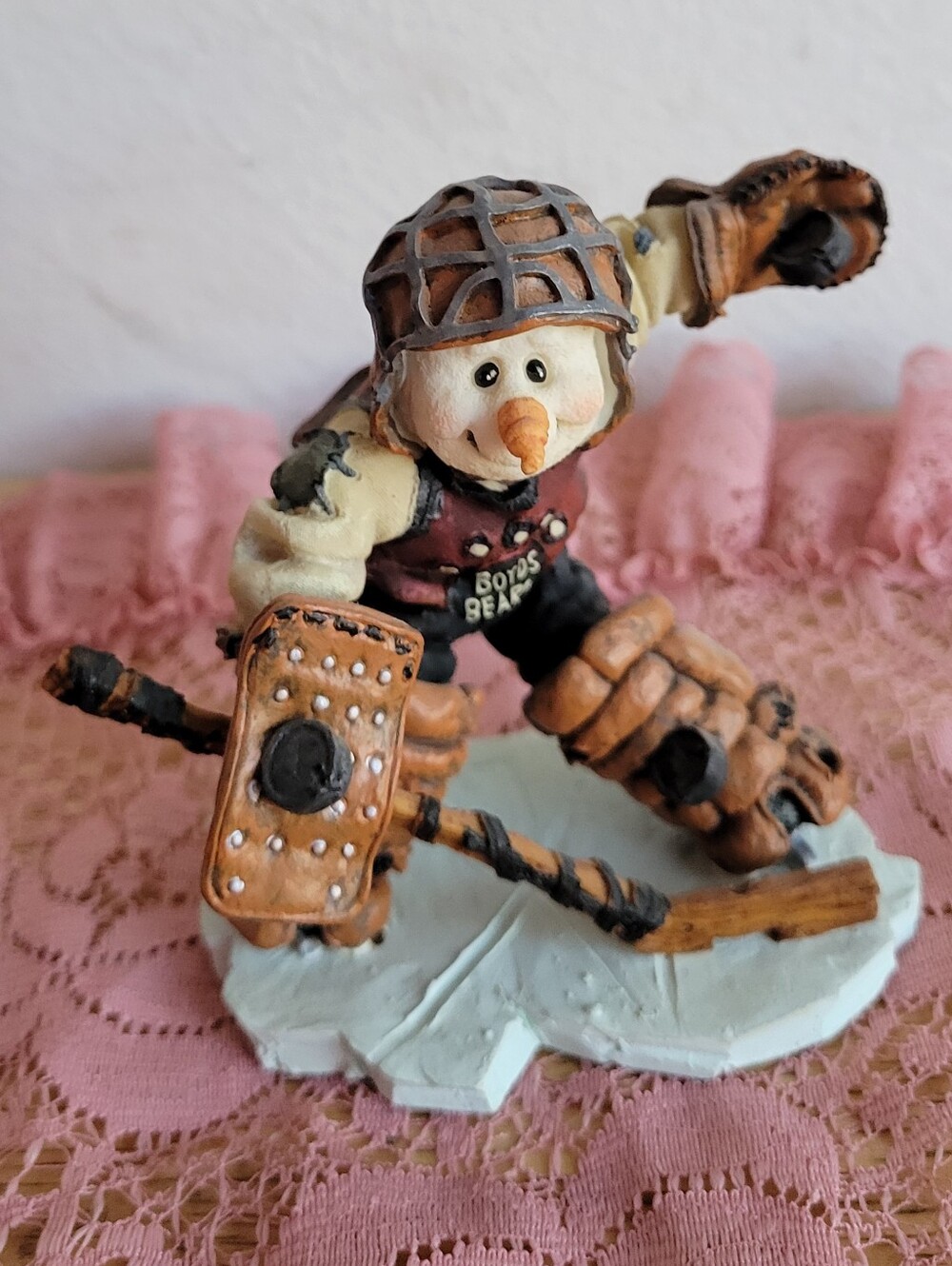 Boyd's Bears Resin Figurines, 1st Edition 1998 Bobby The Defender